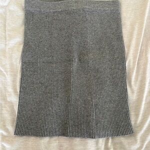 Old Navy Heather Gray Pencil Skirt